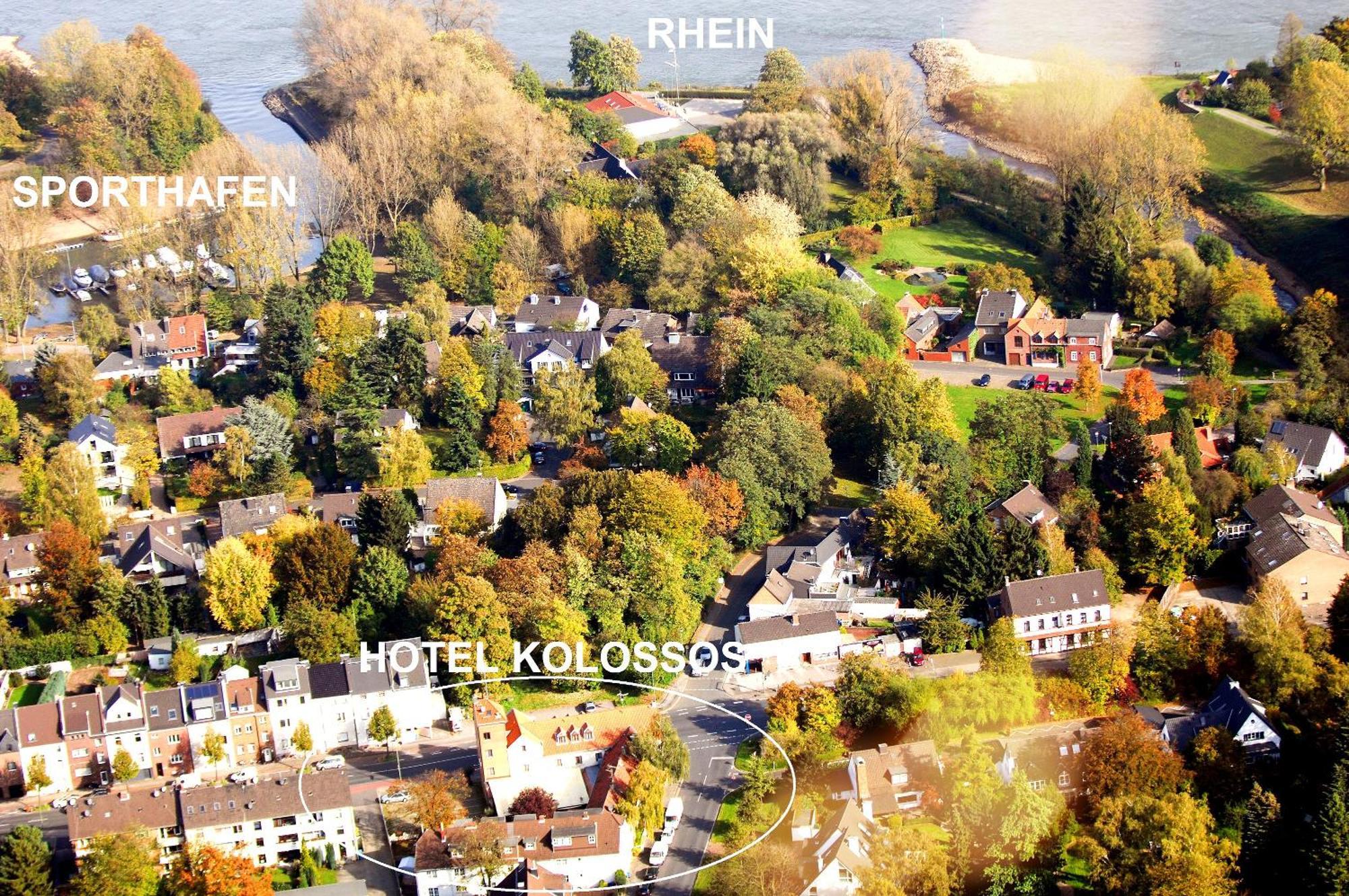 Hotel Kolossos Duesseldorf - Neuss Bagian luar foto